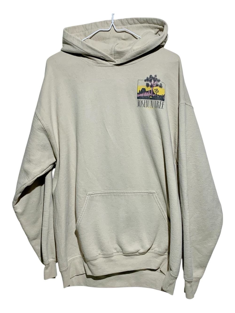 Men’s Joshua Tree Park Ca. Hooded Sweatshirt Size Large